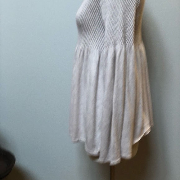 𝅺KNITTED‎ and Knotted cream crinkle cut sweater size medium petite - Picture 4 of 10